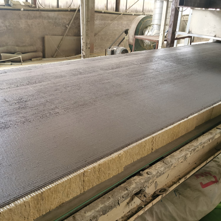 External wall mortar rock wool board cement mortar rock wool material flexible cement sand procurement wholesale manufacturer