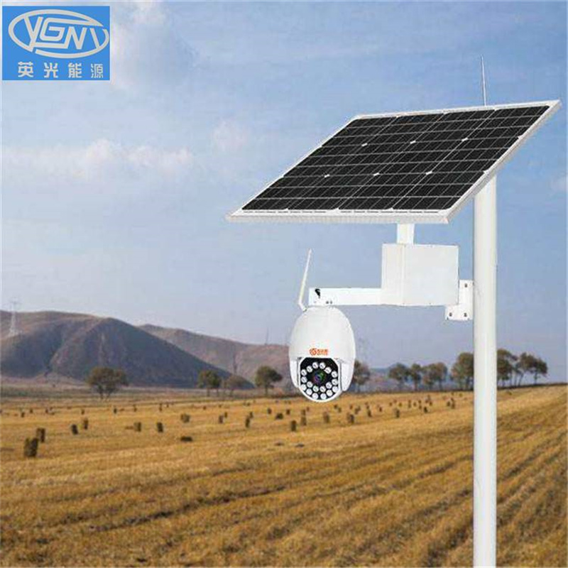 Off grid power generation small system, network camera, solar monitoring, forest fire prevention, 4 million pixel bidirectional intercom