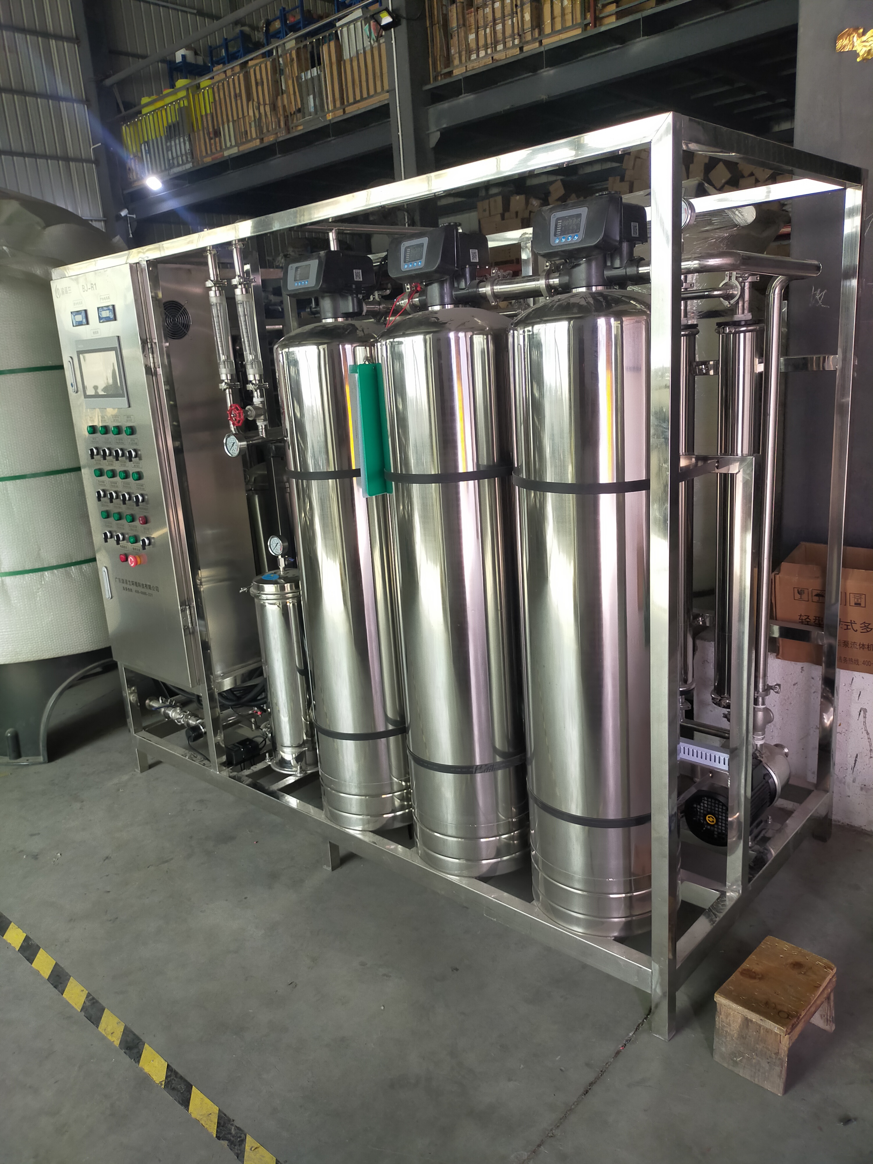 Large seawater fresh water generator Open Water filter on the island Marine seawater desalination equipment Seawater fresh water generator