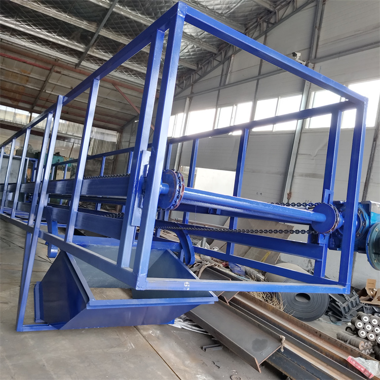 Hopper feeder fixed upper and lower single bucket elevator dry jujube electric tipping bucket elevator