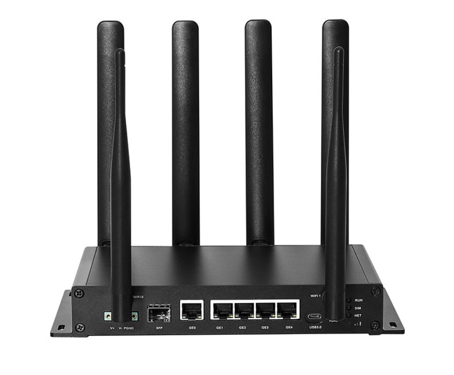 5GWIFI full network router with SFP optical port, smart mining AGV truss car WIFI6 wireless roaming networking