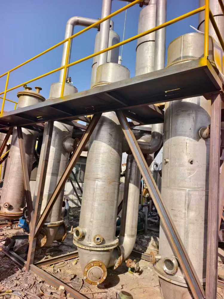 二手蒸发器 回收处理真空蒸发设备 强制循环 使用寿命长
