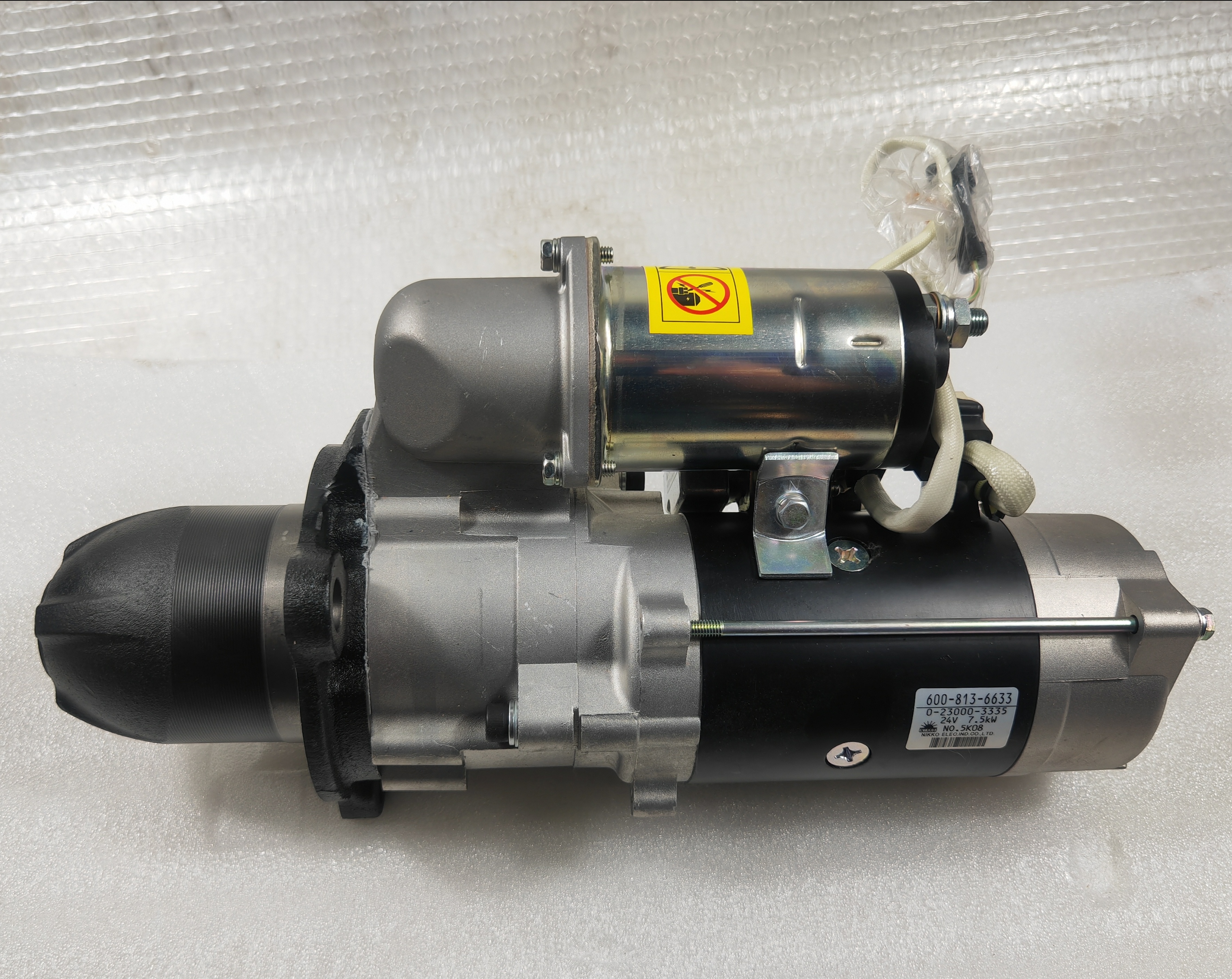 Excavator accessories PC400/450-7 engine starting motor assembly 600-813-6632