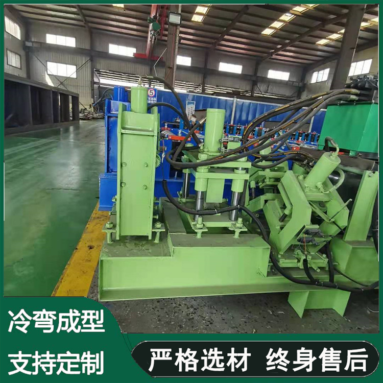 Roof Ridge Tile Color Steel Plate Press Tile Machine Triangle Ridge Tile Equipment Customized by Qiangke Laitu