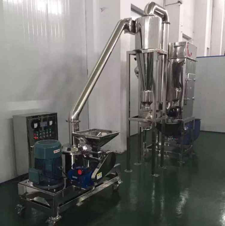 大型超微粉碎机费用 涌锦干燥 支持定制低温粉碎设备 车间生产线