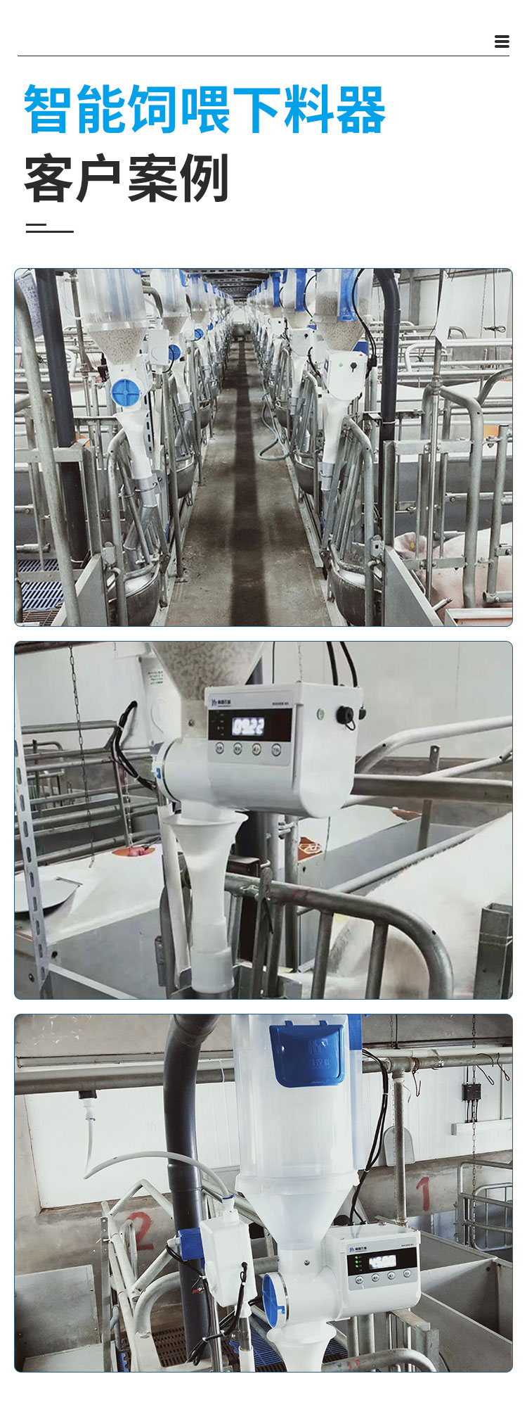 Intelligent Feeding and Feeding System for Pregnant Sows in the Confinement Fence Automatic Pig Raising Equipment for Convenient Operation