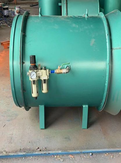 Fan FQ № 7.5 mining pneumatic press in axial flow local fan Pneumatic motor