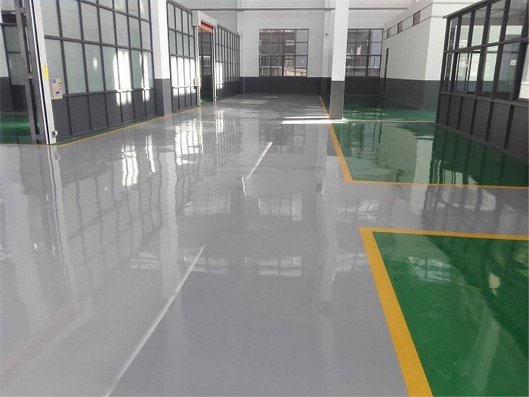 30 kg bucket of epoxy self-leveling floor paint for Hongyuan brand parking lot