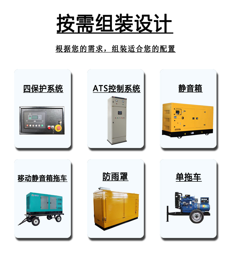 Customized production emergency power generation equipment of 500kW silent diesel generator set for outdoor engineering