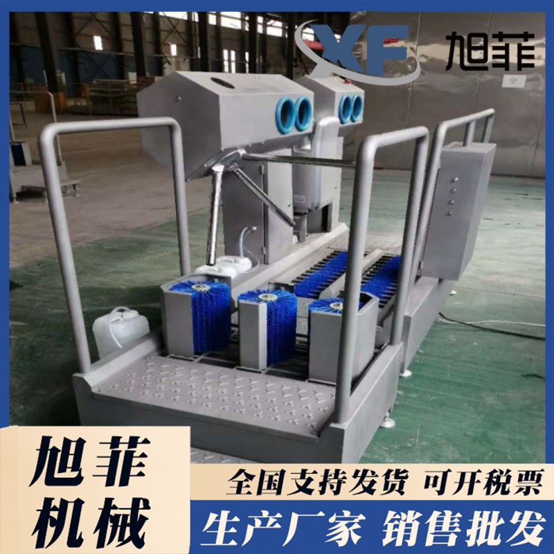 Intelligent shoe washing machine, meat processing workshop, shoe washing equipment, efficient shoe washing machine, customized by Xufei