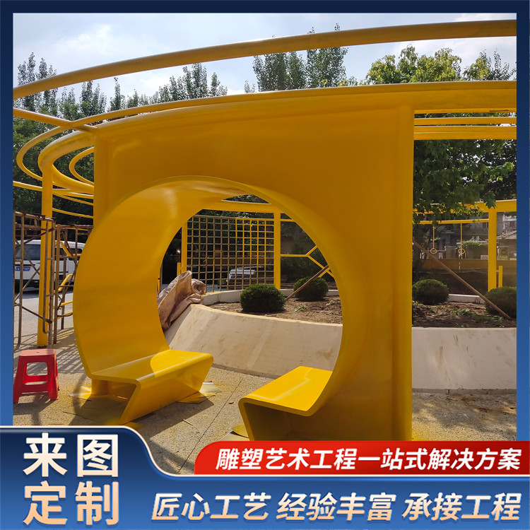 白钢铁艺人物雕塑 广场景观小品 户外金属艺术摆件加工