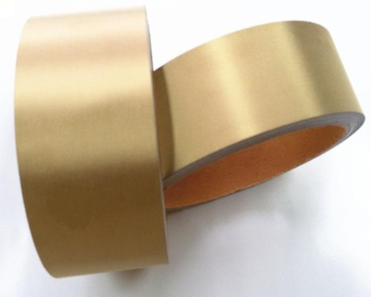 Gold-plated conductive cloth tape, anti electromagnetic radiation, anti-interference button remote control, touch screen shielding tape for mobile phones
