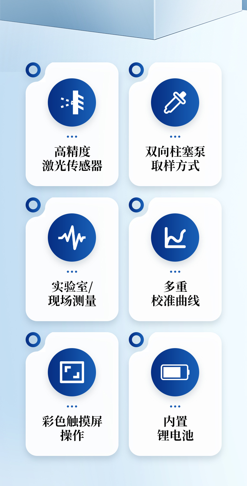 Portable oil particle counter TY-P3 Tianyan bidirectional plunger pump with adjustable sampling and injection speed