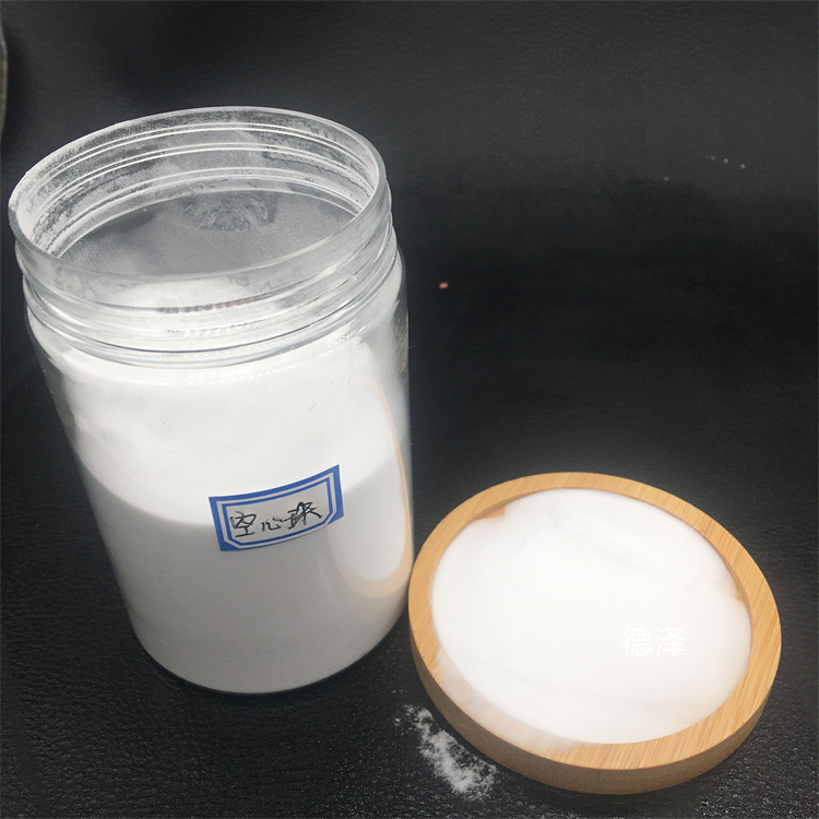 Hollow Glass Microspheres Powder Engineering Plastic 5G Low Dielectric Ultra High Strength Lightweight Filler Hollow Glass Microspheres