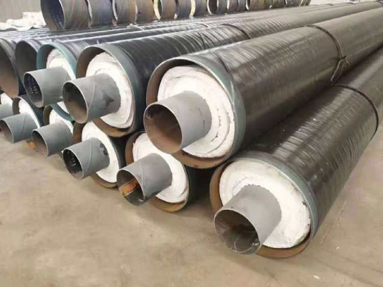 江鸿管道 热力工程埋地保温管 钢套钢直埋蒸汽管 详细信息