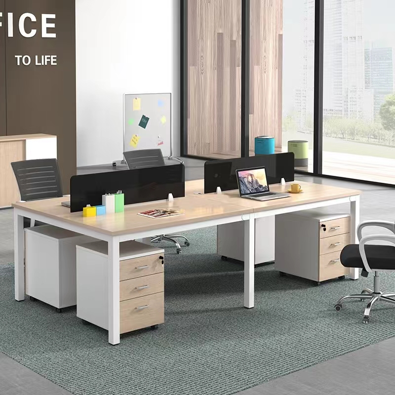 Office desks, staff, desk and chair combinations, and office furniture support customization