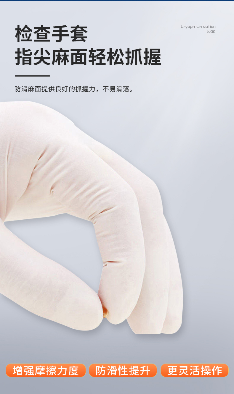 Shi Ruikang Authentic Disposable Latex Inspection Gloves F840 Shidong Powder Free Nitrile Gloves Dental Food Thickening