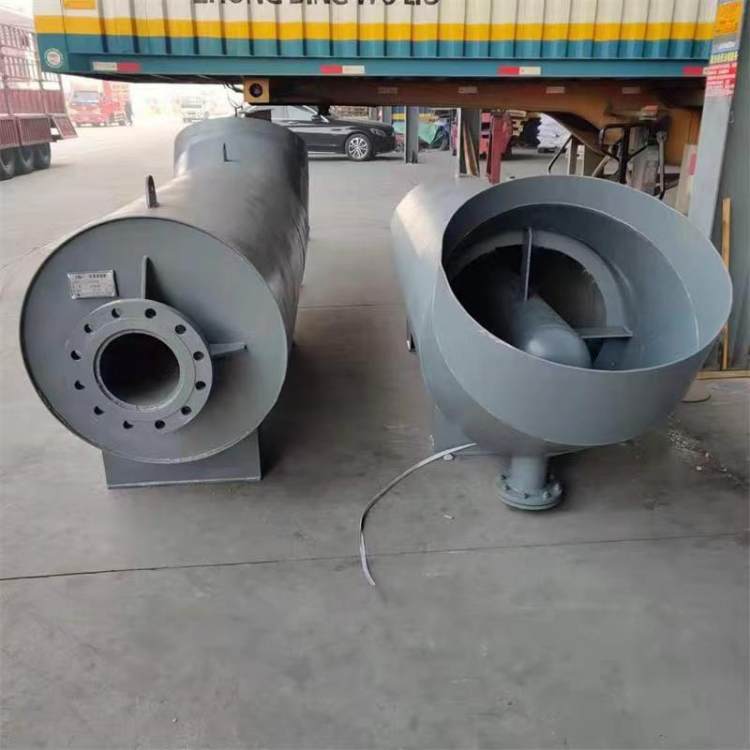 管道吹扫消声器 锅炉蒸汽吹管消音器 非标定制降噪设备 可来图定制