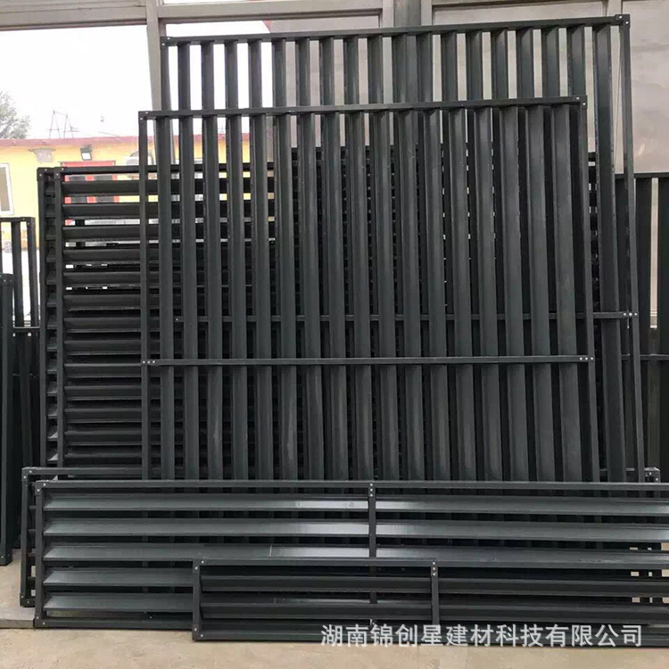 Aluminum alloy louvers, external wall rainproof louvers, duct ventilation louvers, adjustable louvers