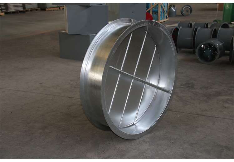 Aike Wholesale 304 stainless steel circular pipeline check valve, galvanized sheet rectangular air duct and flue check valve