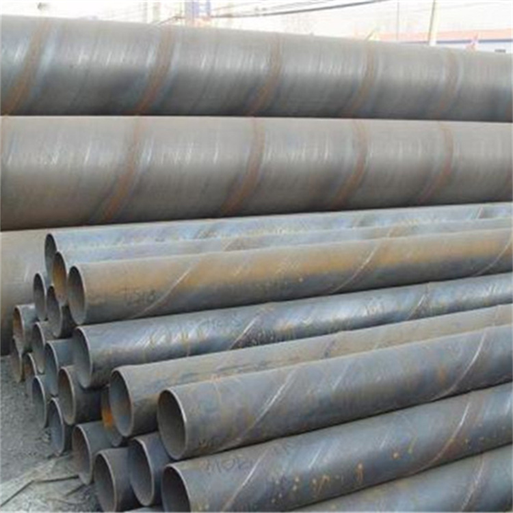 Spiral steel pipe manufacturer, specification 114 * 6, precision machinery source, supplied by Desheng