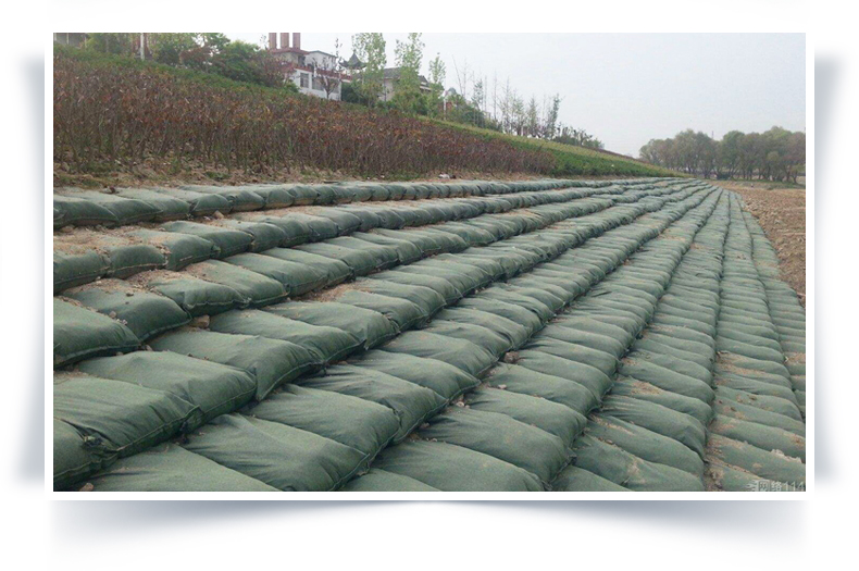 Polypropylene 110g Long Silk Ecological Bag Mountain Tailings Slope Care Multi specification Green Planting Bag