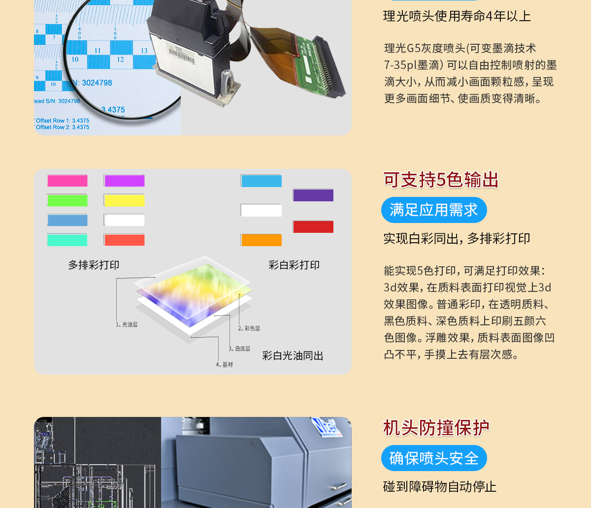 Wancai PVC card UV printer Acrylic advertising UV flat printer factory