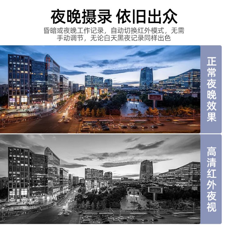 华德安DSJ-6H 32G记录仪高清红外夜视胸前佩戴小巧随身便携摄录机