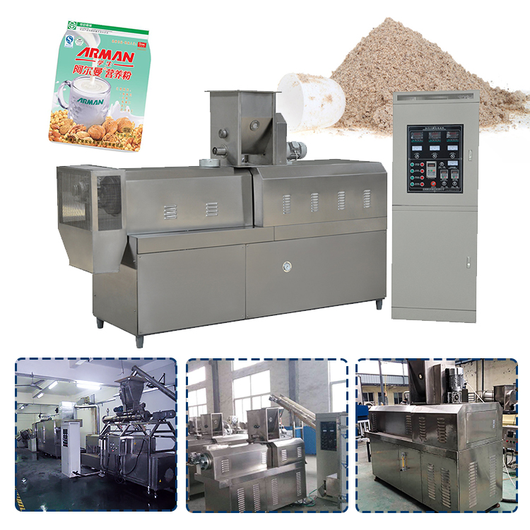 Manufacturer of solid beverage black sesame paste production line for sugar free nutritional meal substitute powder production equipment