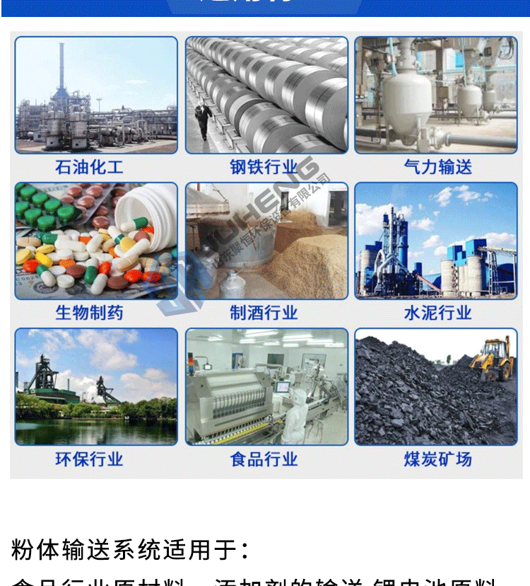 Juheng Graphite Pneumatic Conveying System Lithium Battery Industry Pneumatic Conveying Strength Certification Factory