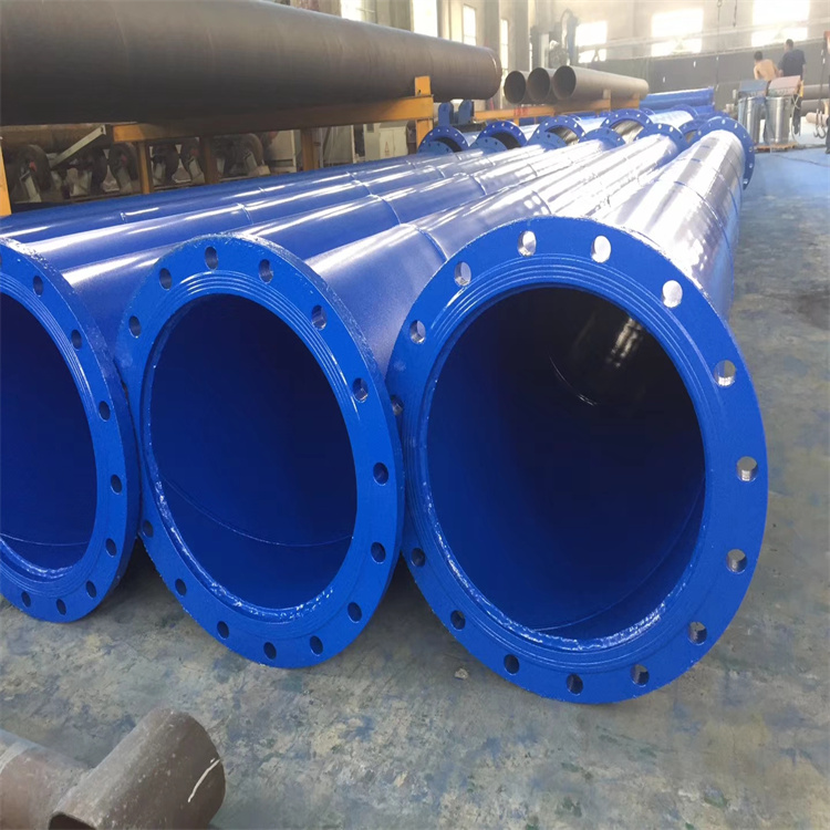 Production and supply of plastic coated composite spiral steel pipes for internal and external epoxy resin coated anti-corrosion steel pipes for water supply