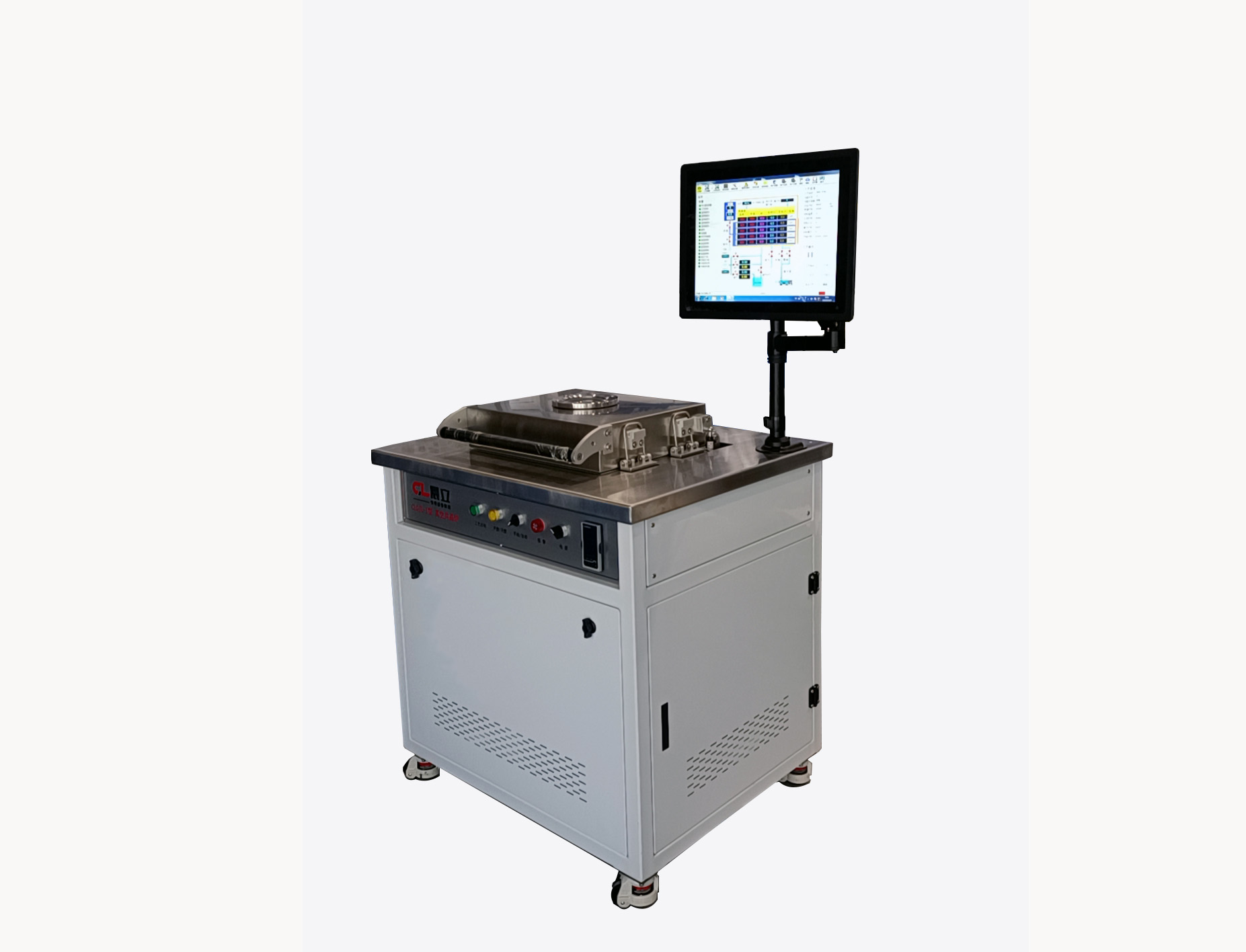 Micro eutectic furnace with high vacuum and low cavity volume, small morning standing electron positive and negative pressure