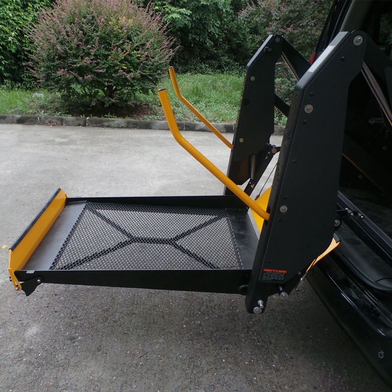 Haiwei Pai Car Wheelchair Lift Dual Arm Foldable Business Vehicle Disabled Wheelchair Lift Platform