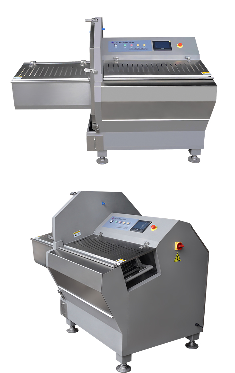 CNC fully automatic chopping machine, automatic feeding of beef and lamb chops, cutting machine with bone, pig and fish frozen meat slicing machine