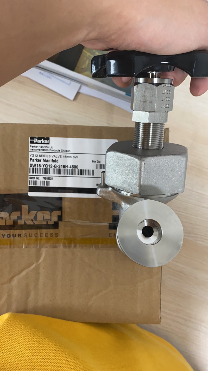 Parker Imported Process Valve SW16-YG12-G-316H-4500 Socket Welding High Temperature Stop Valve Parker