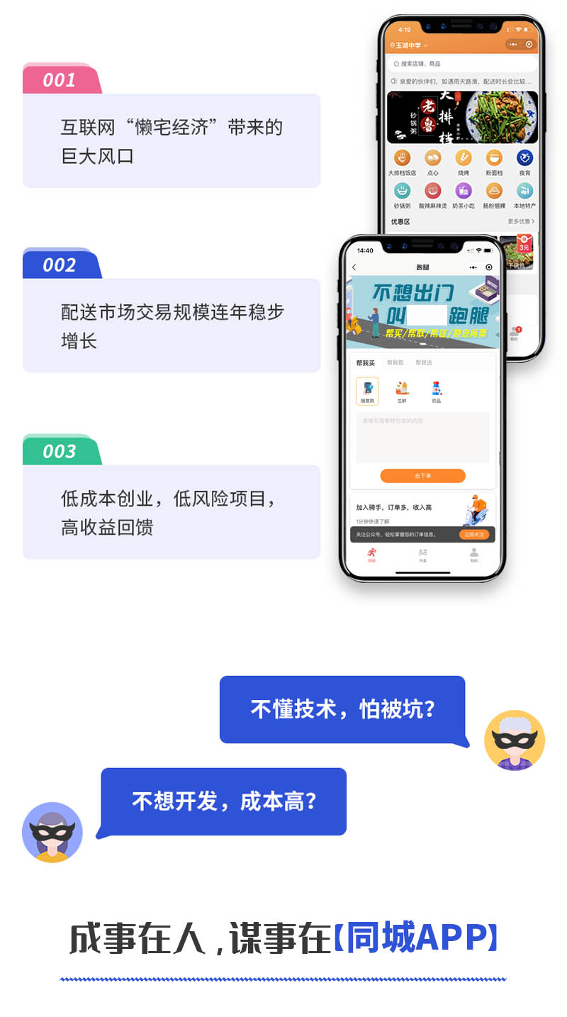 Development of a local service app for customized housekeeping, door-to-door maintenance, cleaning, fresh food delivery, errand and group buying mini program