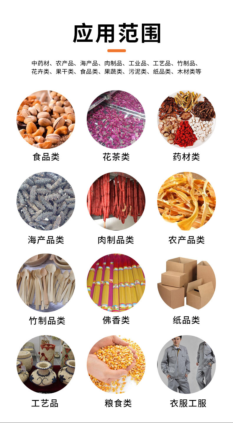 Agricultural and sideline product drying equipment, vegetable drying box, electric heating, high-temperature baking room, Xingkaishi Machinery