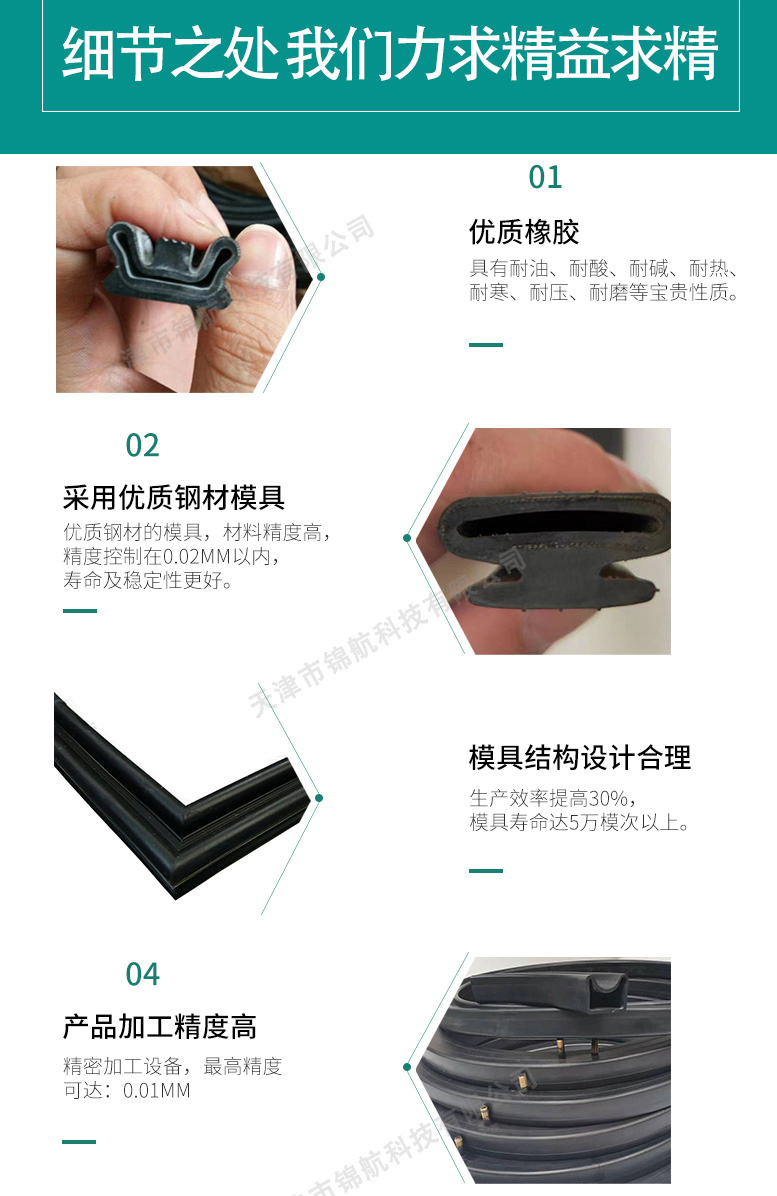 Silicone inflatable sealing ring, high-temperature resistant rubber airbag, expandable sealing ring with complete specifications