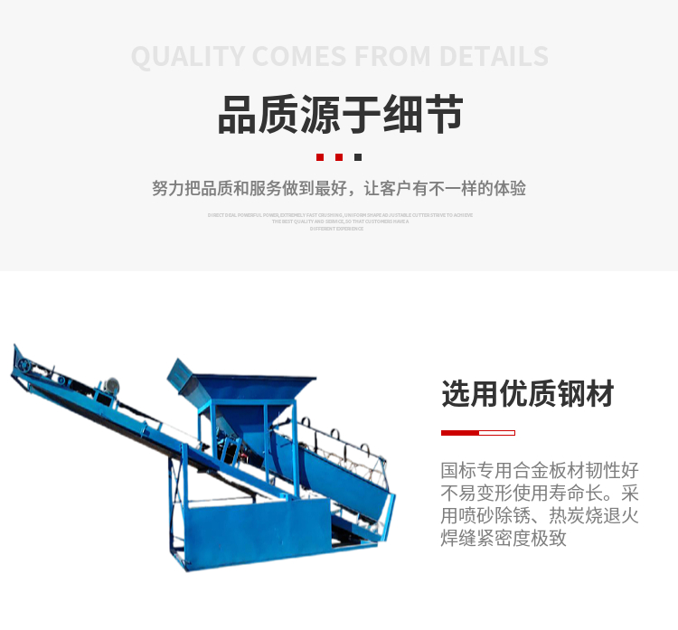 The manufacturer of roller screen equipment for mining in Kunming Mine assembles manganese steel screens with high wear resistance for household waste