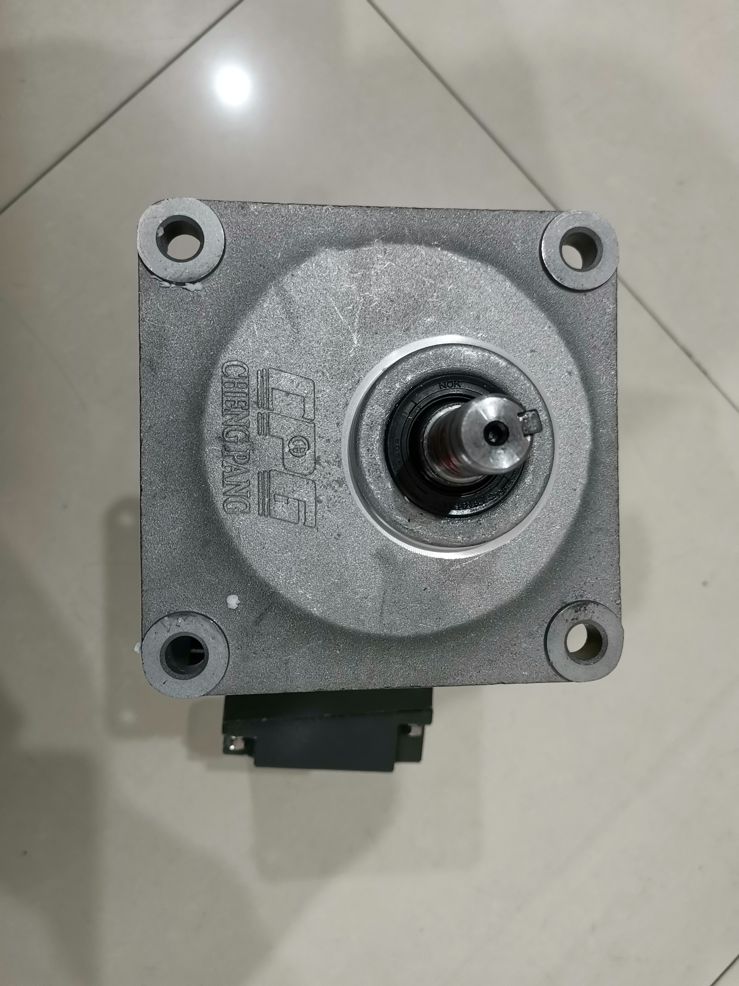 Machining center brake motor CPG motor CV-1 1/4HP 0.2KW Shengbang tool magazine reducer