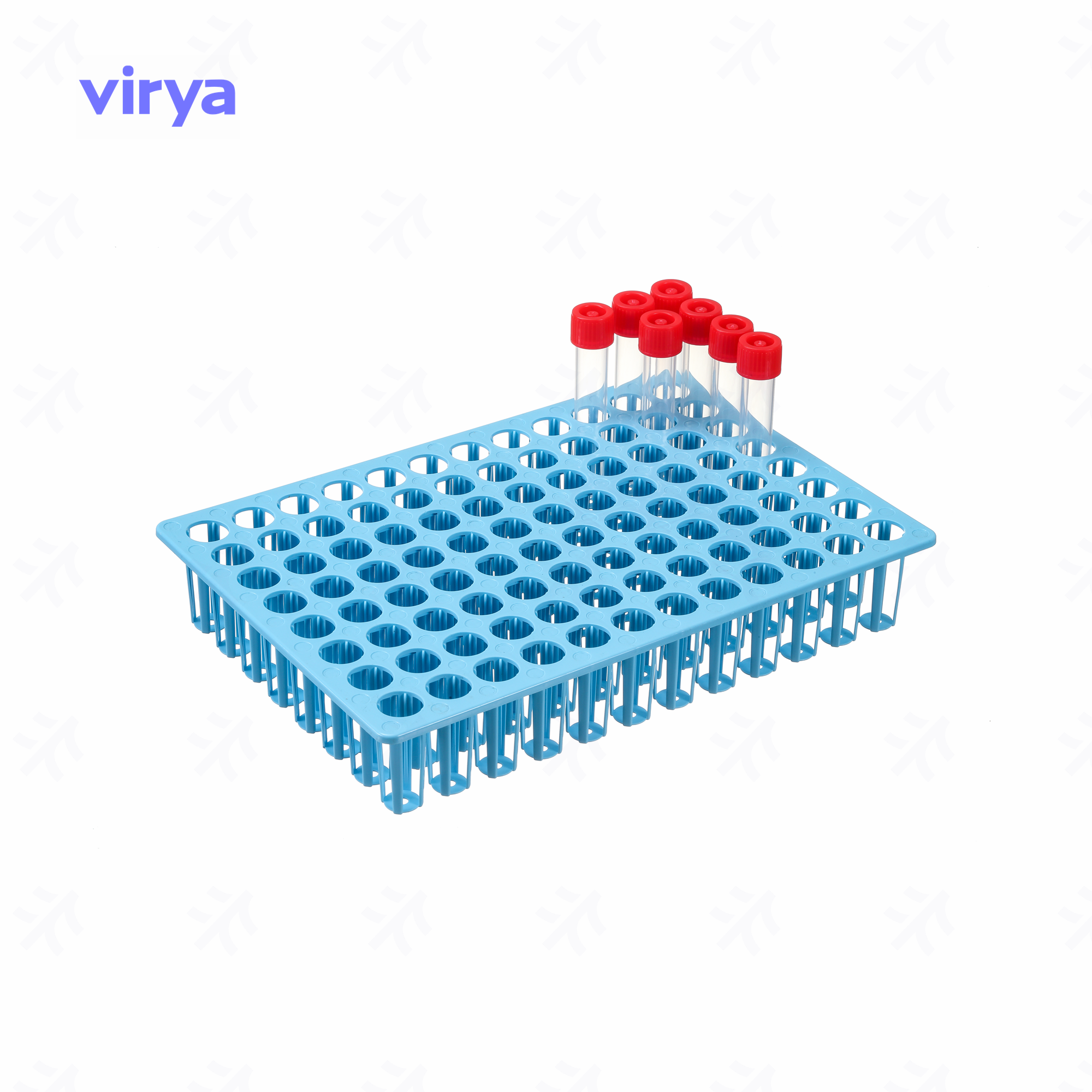 Virya sampling tube holder 48/96 well polypropylene non sterilized 20ml 30ml available