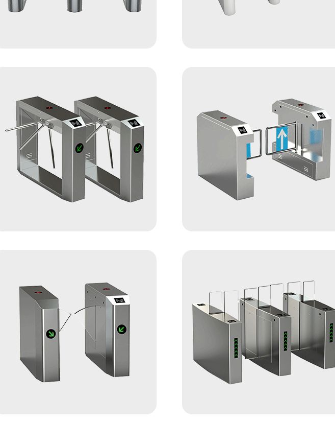 Canteen consumption gate system, canteen gate, facial payment channel, supports automatic deduction during card swiping and code scanning periods