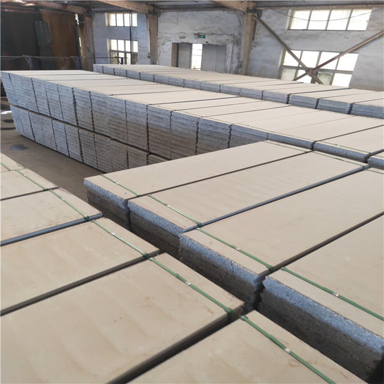 Qingdao polyphenyl particle composite factory fireproof light partition board steel structure fireproof light partition board foam partition board