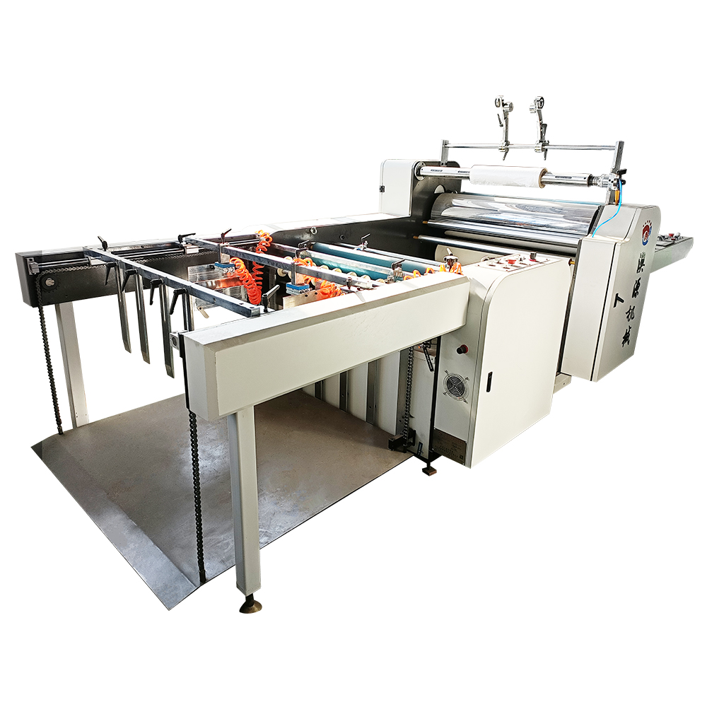 Pre coating Pouch laminator Aoyuan manual laminating machine computer temperature control automatic hydraulic automatic edge lapping