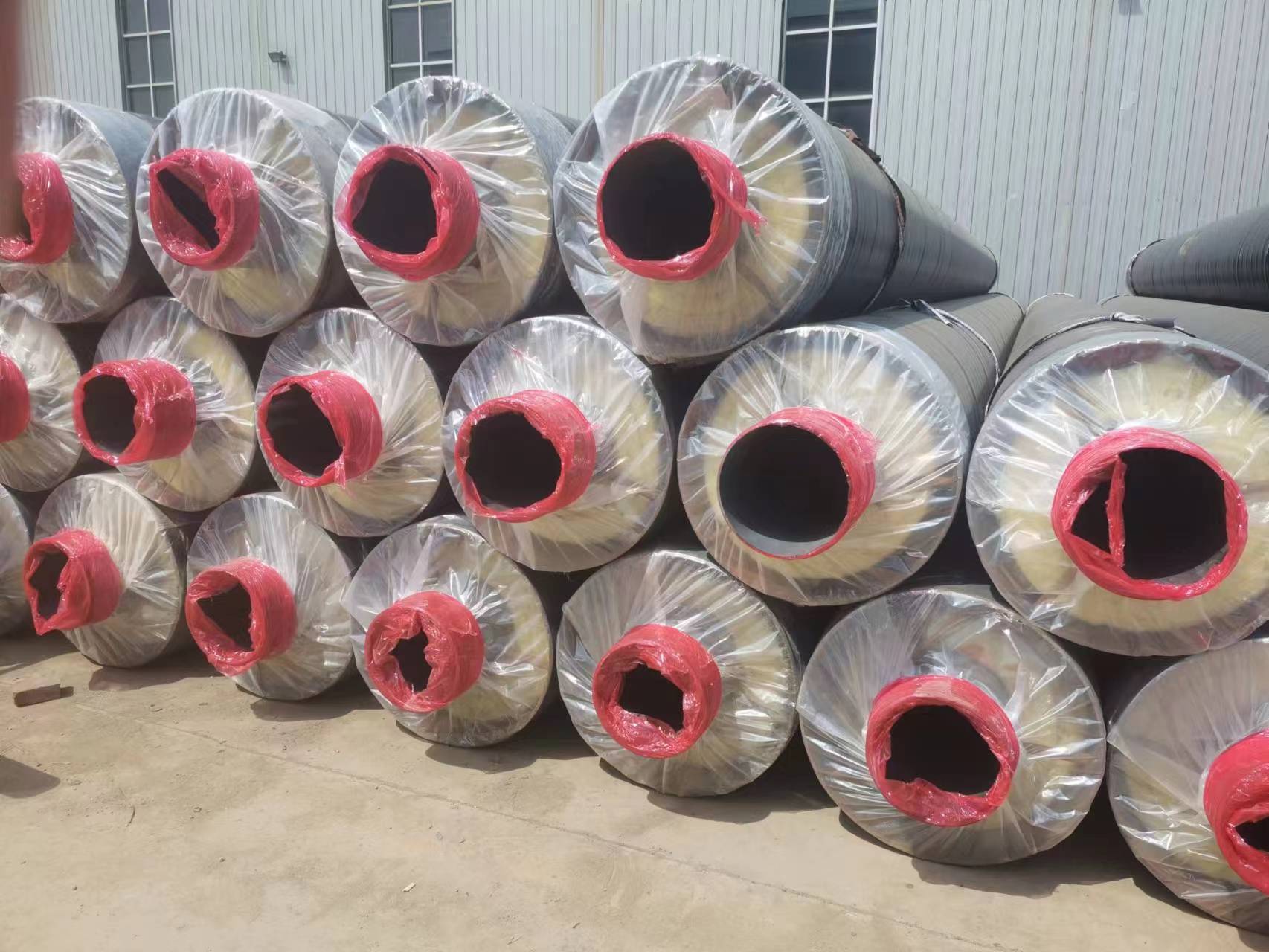 Fangda heat transmission pipeline modified foam insulation pipeline prefabricated directly buried polyurethane insulation steel pipe