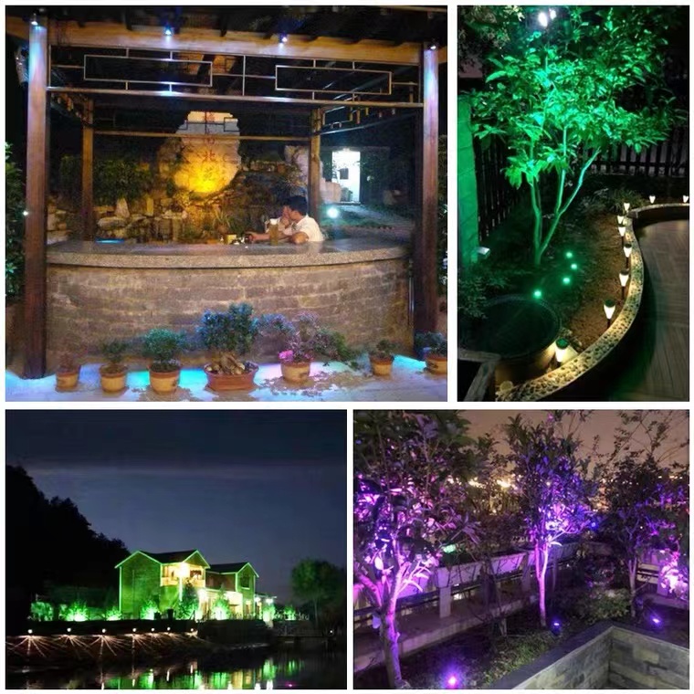 Urban night view lighting, outdoor architecture, cultural and tourism scenic spots, parks, buildings, hotels, and residential areas lighting engineering customization