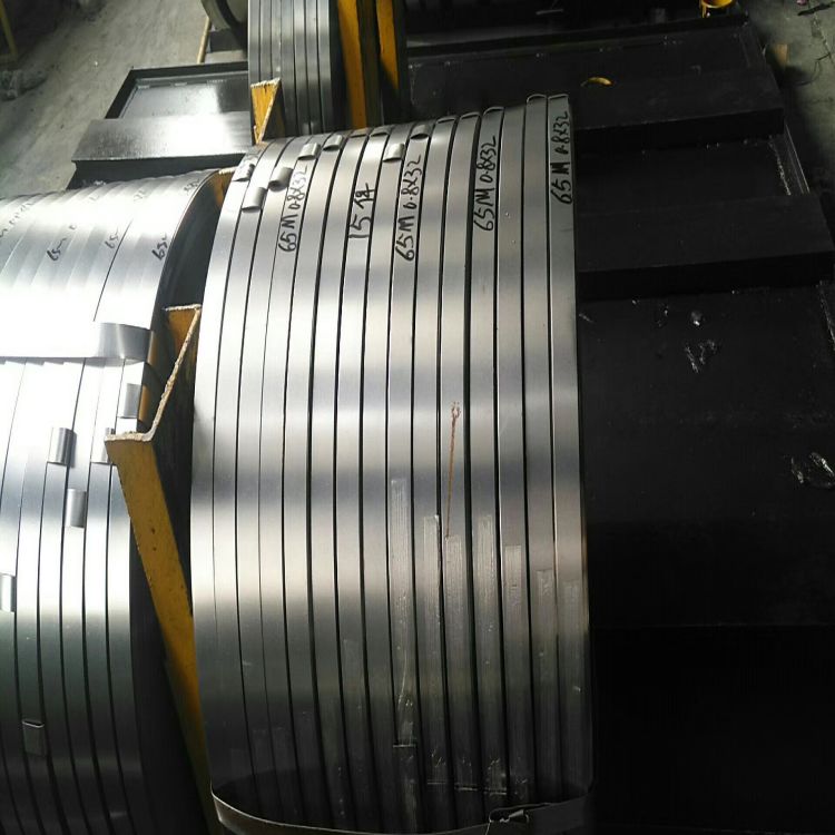 50 # strip steel 0.20-4.5mm cold rolled spring steel strip steel spot longitudinal cutting, leveling, customized processing and delivery