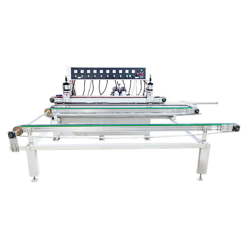 Super White Glass Green Wave Narrow Strip Glass 11 Grinding Head Horizontal Single Side Linear Glass Grinding Machine Qianglong Yihai