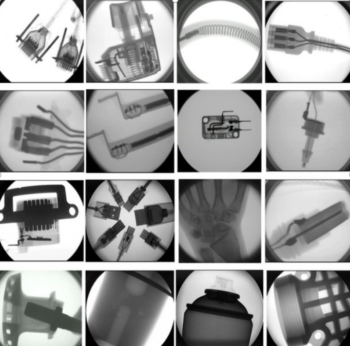 Semiconductor X-ray detection for defect detection of solder bubbles and cracks X-RAY chip internal defect imaging equipment