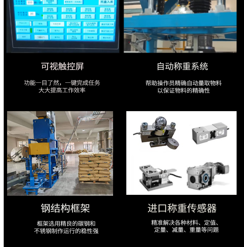 Henger fully automatic bag feeding and packaging machine automatic bag feeding and packaging scale automatic bag sewing machine